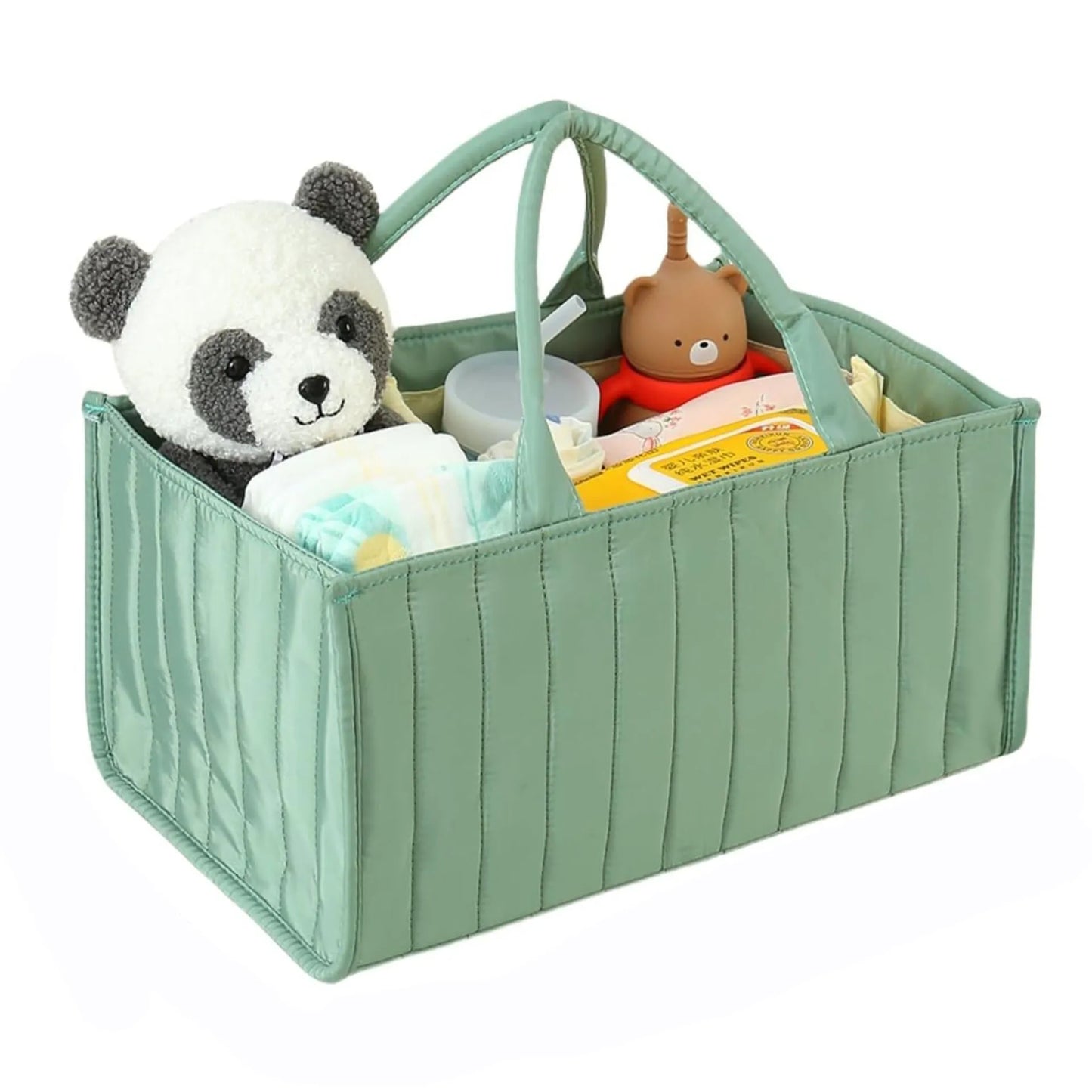Floral Diaper Caddy Organizer