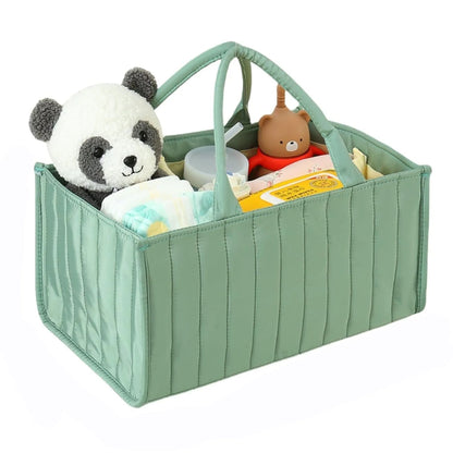 Floral Diaper Caddy Organizer