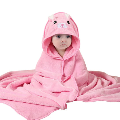 Newborn Bath Towel & Swaddle Blanket