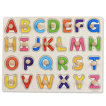 Wooden ABC Puzzle Board