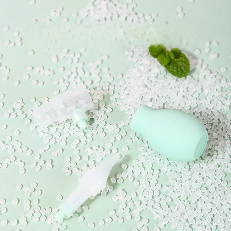 2PCS Baby Silicone Nasal Aspirator Set