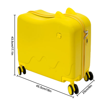 18-Inch Ride-On Kids Suitcase
