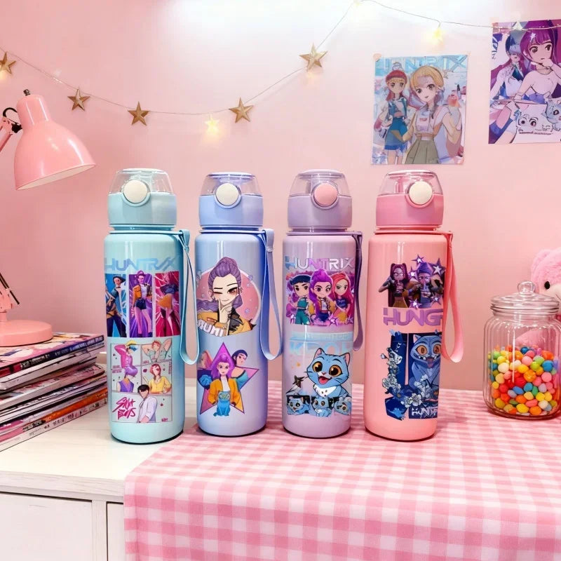 Kpop Anime Water Bottle