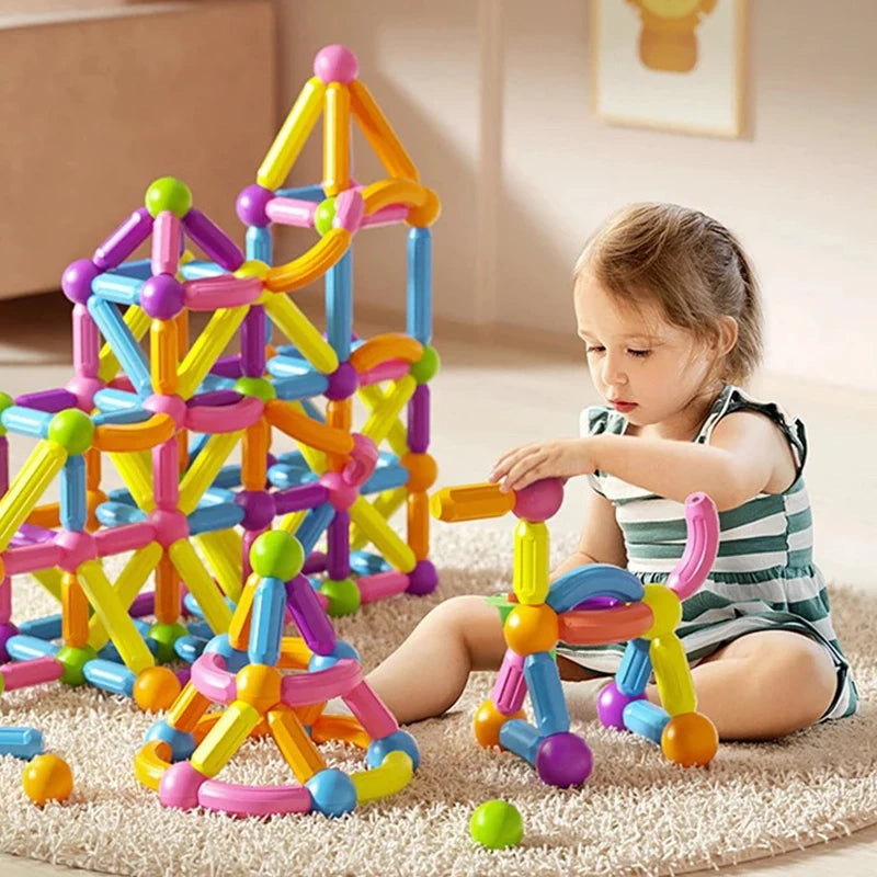 Magnetic Building Blocks Set