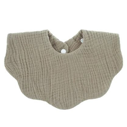 Cotton Baby Bandana Bib 5-Pack — Soft, Absorbent, Snap Closure