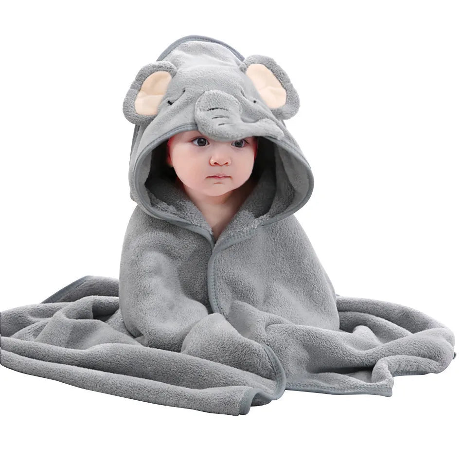 Newborn Bath Towel & Swaddle Blanket