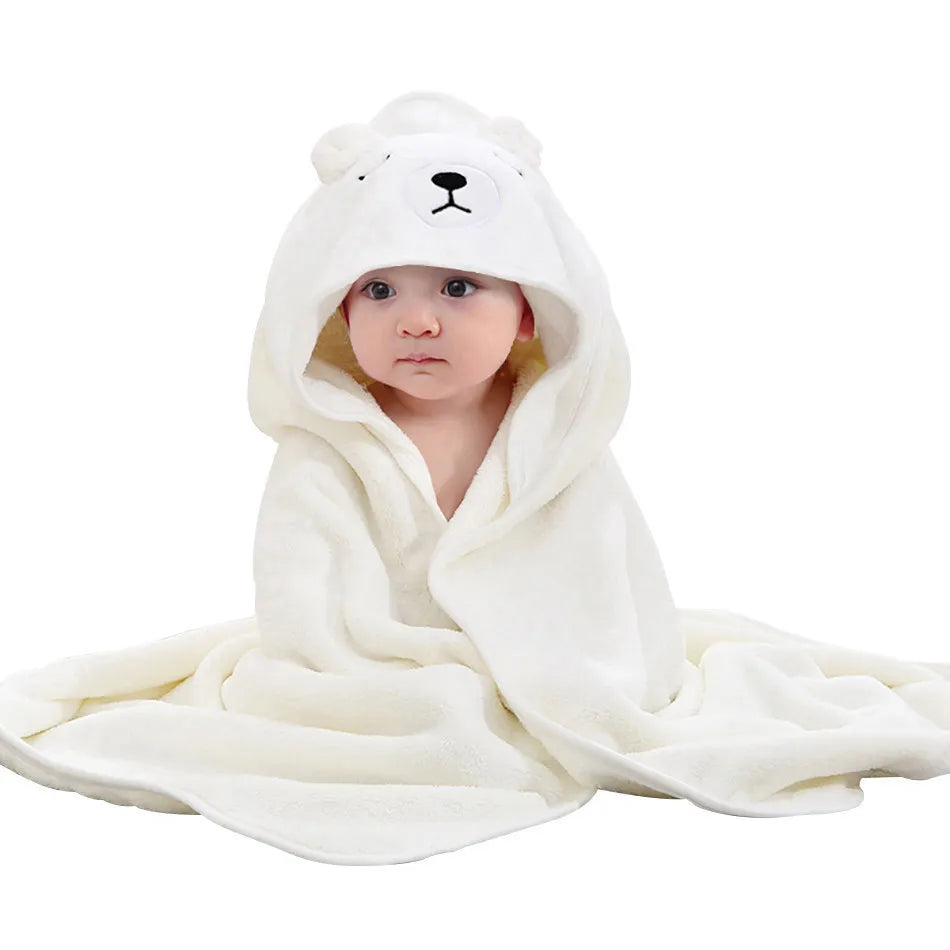 Newborn Bath Towel & Swaddle Blanket