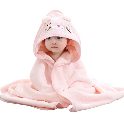 Newborn Bath Towel & Swaddle Blanket