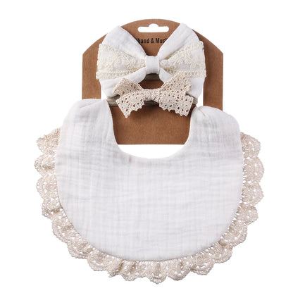 Baby Cotton Bib Set