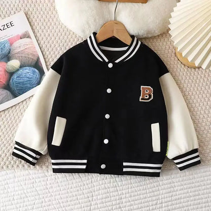 Boys Baseball Jacket Outerwear