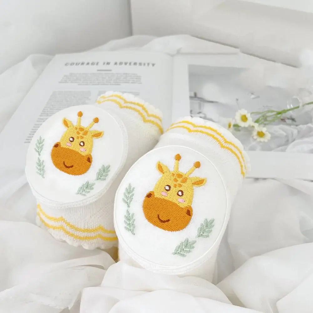 Cartoon Cotton Baby Knee Pads