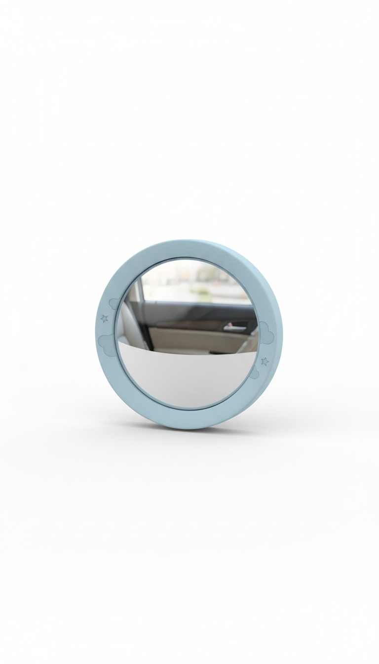 360 Degree Baby View Car Seat Mirror - styled frame